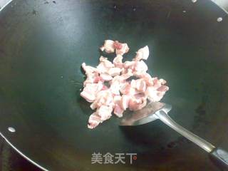 沙茶酱萝卜干炒肉的做法步骤:3