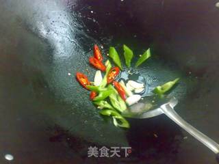 沙茶酱萝卜干炒肉的做法步骤:5