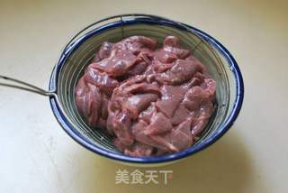 【青椒炒猪肝】的做法步骤:3