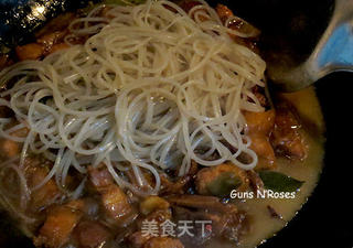 必不可少过年菜:猪肉炖粉条的做法步骤:9