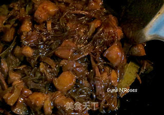 必不可少过年菜:猪肉炖粉条的做法步骤:10