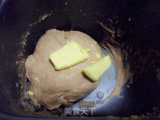 巧克力豆土司的做法步骤:2