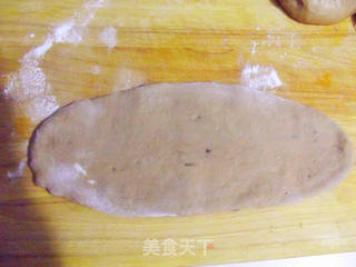 巧克力豆土司的做法步骤:6