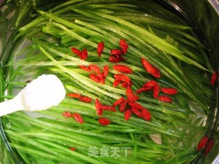 北极虾翡翠萝卜汤的做法步骤:3