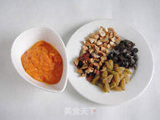 【南瓜夹心戚风】--- 和孩子一起做烘培的做法步骤:2