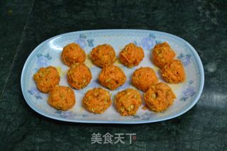 【南瓜花球】的做法步骤：6