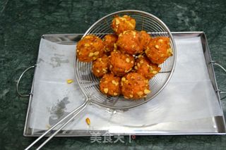 【南瓜花球】的做法步骤：8