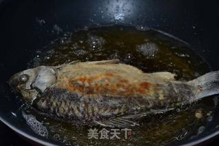 【预热年夜饭】——炝锅鲫鱼的做法步骤:3