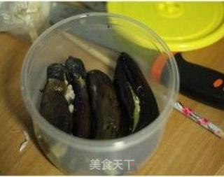 经典怀旧东北小咸菜——蒜茄子的做法步骤:6