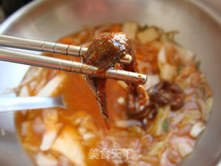 泡菜肥牛乌冬面的做法步骤:10