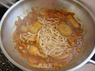 泡菜肥牛乌冬面的做法步骤:18