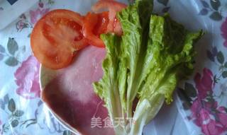 简易三明治的做法步骤:3