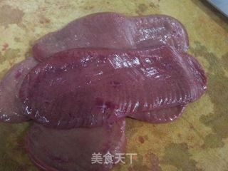 爆炒腰花的做法步骤:4