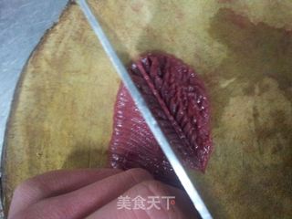 爆炒腰花的做法步骤:7