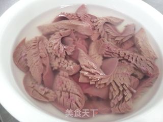爆炒腰花的做法步骤:9