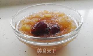 红糖苹果银耳羹的做法步骤:5
