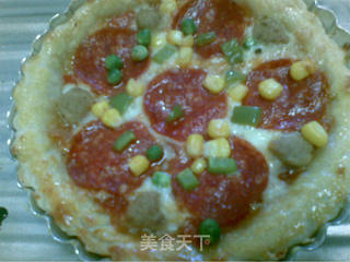 意味深情,餐厅美味——在家自制披萨的做法步骤:8