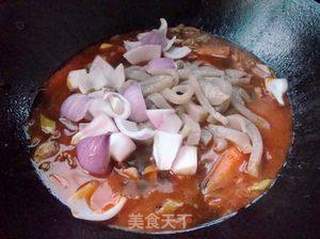 吃撑了也不用担心发胖——香辣肉片魔芋的做法步骤:8