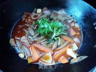 吃撑了也不用担心发胖——香辣肉片魔芋的做法步骤:10