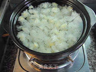 【紫薯雪耳甜汤】--- 2012年夜饭第一道菜(甜汤)的做法步骤:7