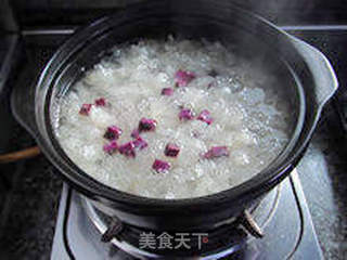 【紫薯雪耳甜汤】--- 2012年夜饭第一道菜(甜汤)的做法步骤:10