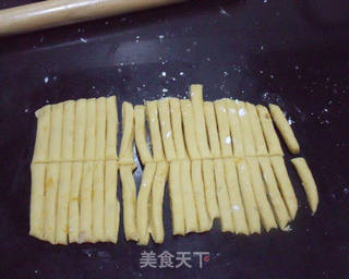 烤箱版~红薯萨其玛的做法步骤:7