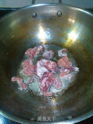 肉炒藕片的做法步骤:2