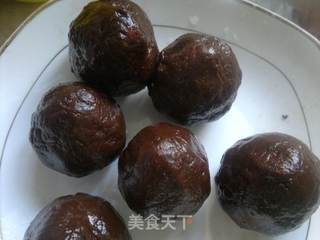 朱古力草莓大福的做法步骤:19