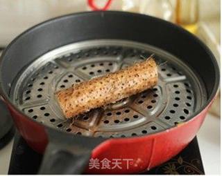 强强联合健康搭配简单原滋味——黑蒜山药泥的做法步骤:2
