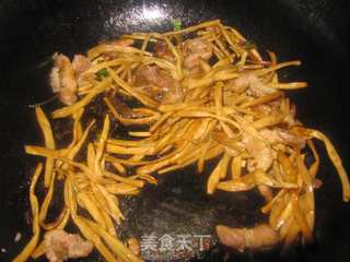 大白菜烩黄花菜丸子的做法步骤：12