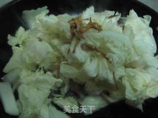 大白菜烩黄花菜丸子的做法步骤：14