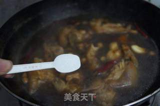 花生炖猪蹄的做法步骤:10