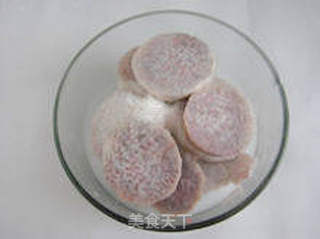 【黄金槟榔芋卷】--- 年夜饭上的健康小点的做法步骤:6