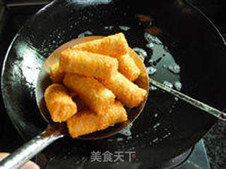【黄金槟榔芋卷】--- 年夜饭上的健康小点的做法步骤:20