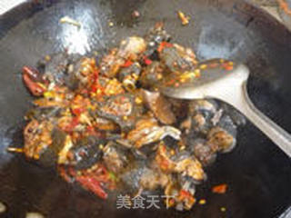 辣炒乌鸡的做法步骤:7