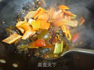 辣炒乌鸡的做法步骤:10