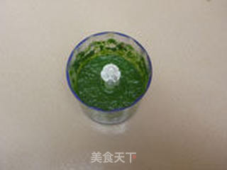 鸡汤菠菜焙面的做法步骤:3