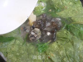 鸡汤菠菜焙面的做法步骤:14