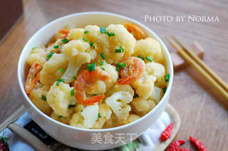 虾干白花菜的做法步骤:6