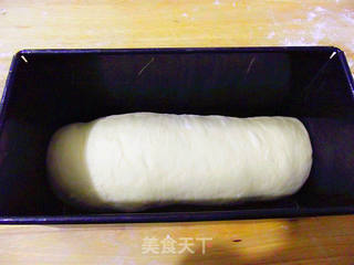 杏仁片蔓越莓土司的做法步骤:8