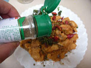 薄荷鱼块的做法步骤:10