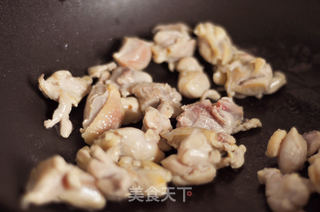 泰式绿咖喱鸡的做法步骤:4