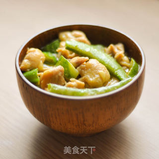 泰式绿咖喱鸡的做法步骤:7