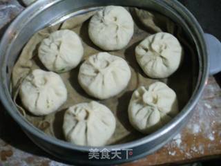 素包子的做法步骤:13