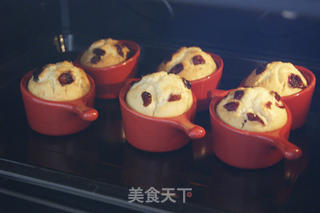 30分钟做出最菜鸟级的松软蛋糕——蔓越莓玛芬的做法步骤:10