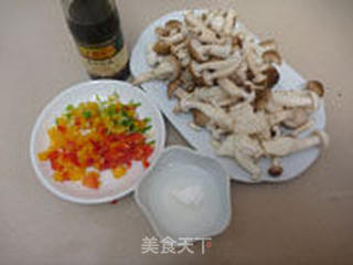 素炒双菌的做法步骤:2