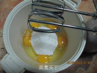 海绵蛋糕的做法步骤：2