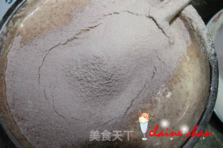 给自己的生日礼物——布朗尼可可蛋糕的做法步骤:5