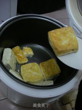 为家人做一道~~安心油炸臭豆腐的做法步骤：4