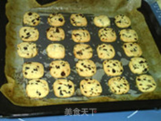 黑加仑葡萄饼干的做法步骤:12